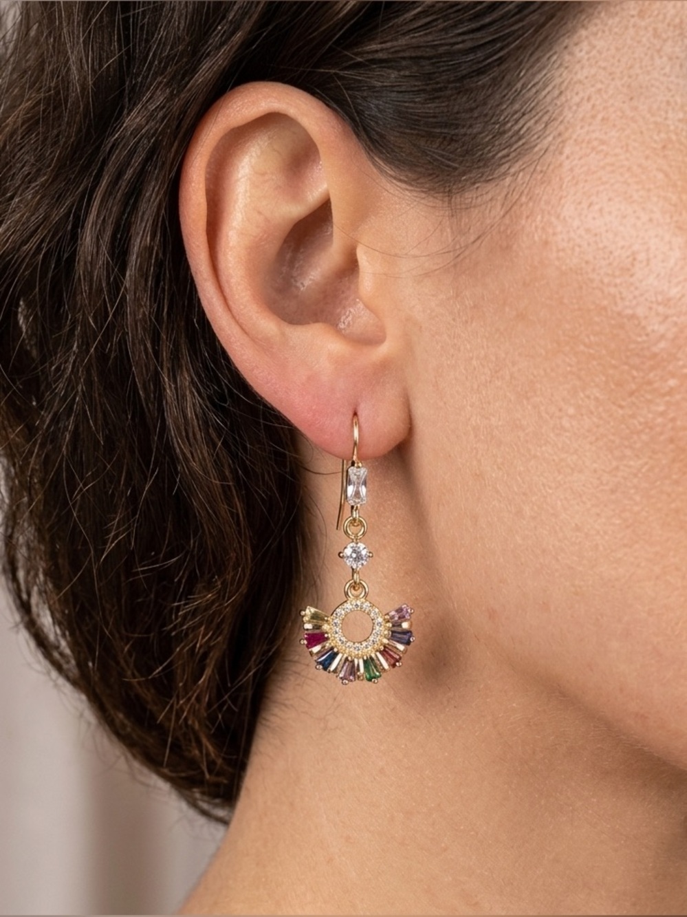 Dangle drop earrings